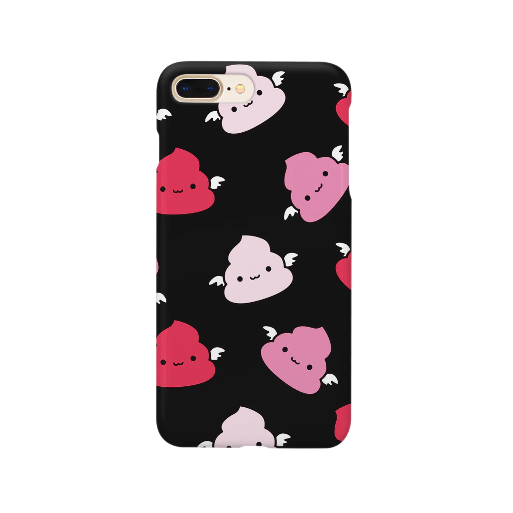 Rotten Lil Cherryの漆黒のいちごみるくうんこ Smartphone Case