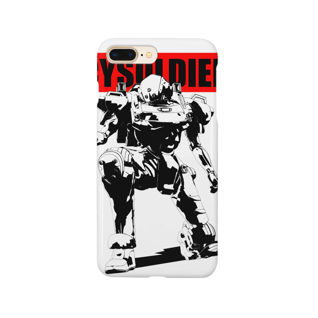 ANITEMP のサイソルジャー　パッケージ Smartphone Case