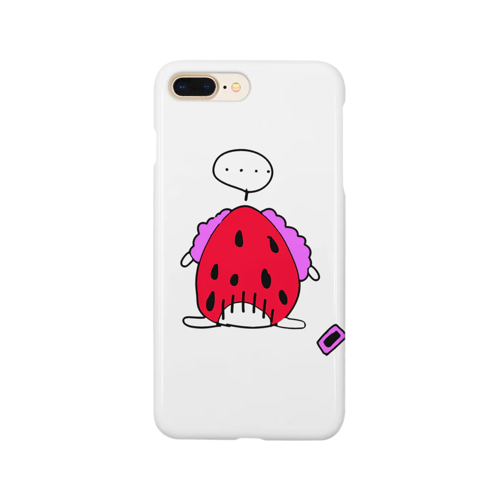 こんぺい工房の落ち込む恋するイチゴちゃん Smartphone Case