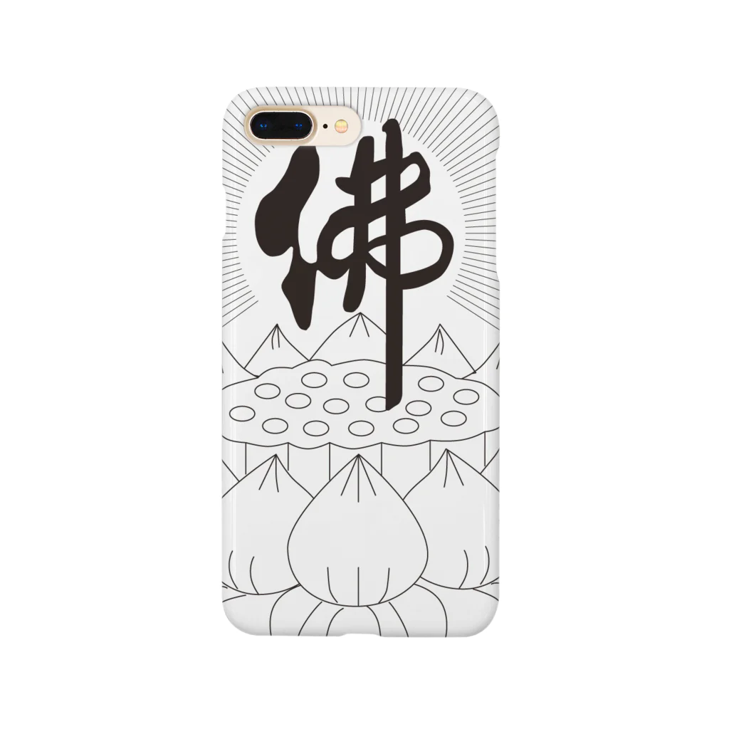 pon-shopの佛×蓮 Smartphone Case