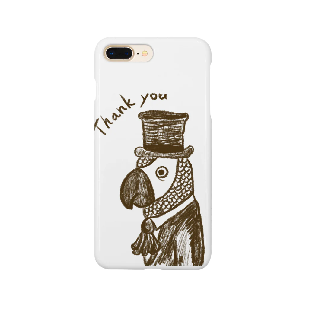 ねこぜや のヨウム男爵 Smartphone Case