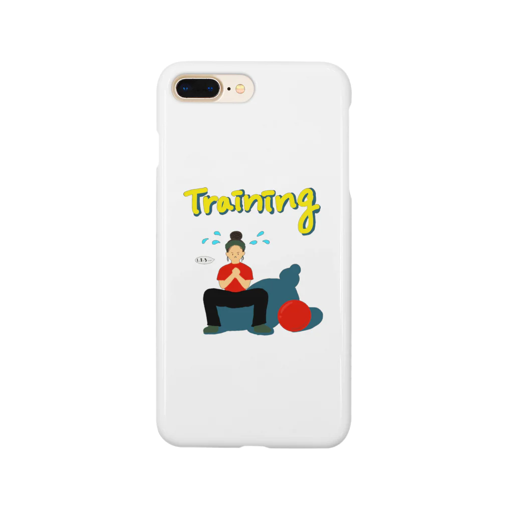 CoroncoronのTraining girl  Smartphone Case