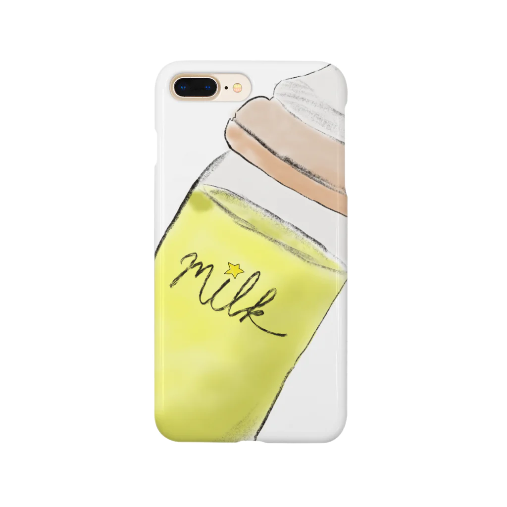 みおつくしの哺乳瓶　milk Smartphone Case