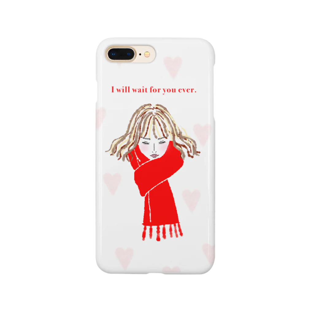 akane-artのハートの女 Smartphone Case