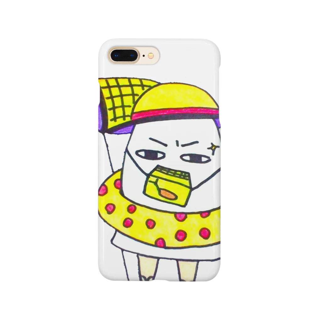 乳白体のサマーなメジェド様 Smartphone Case