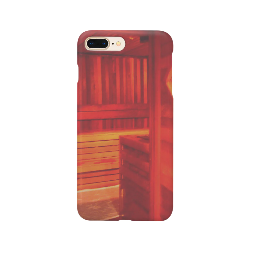 KAERUCAFE SHOPのサウナ Smartphone Case