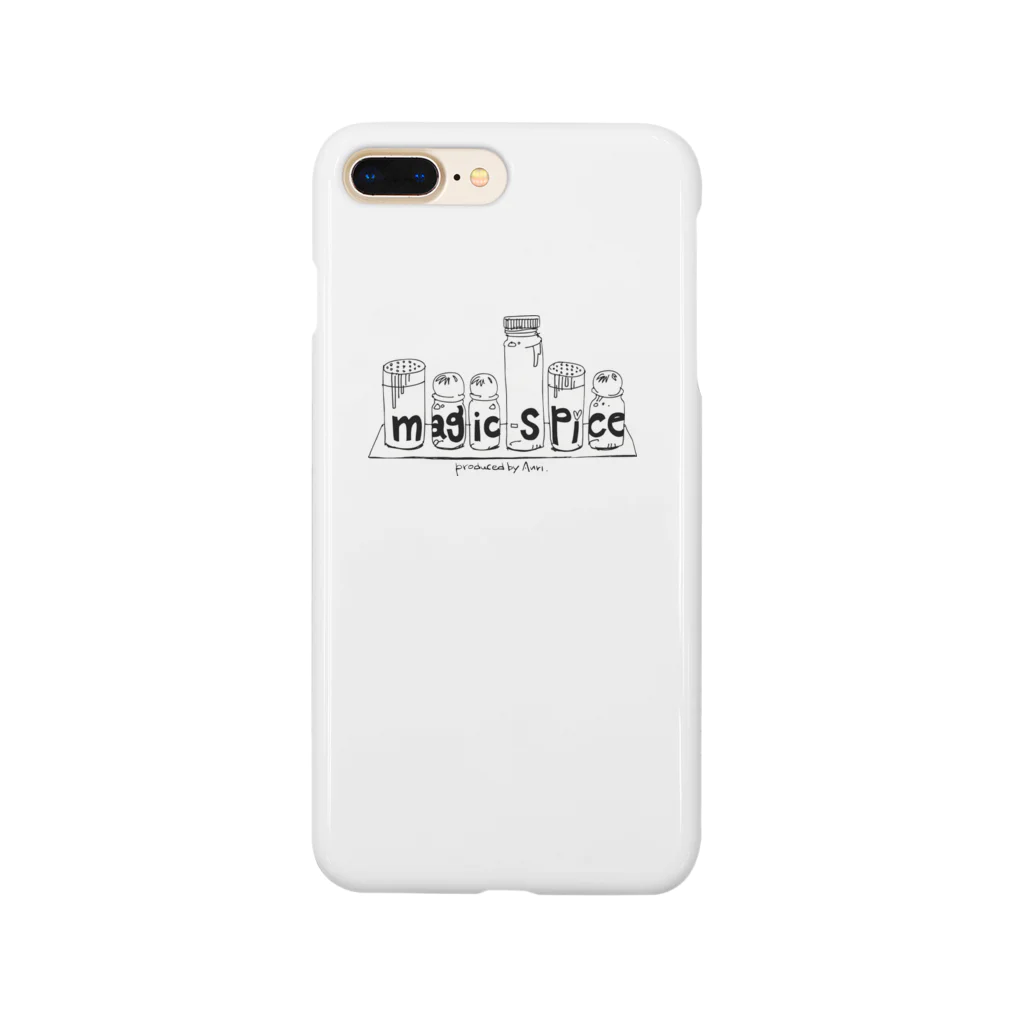 Drums and Cajon　あんりのmagic spice　スマホケース　White Smartphone Case