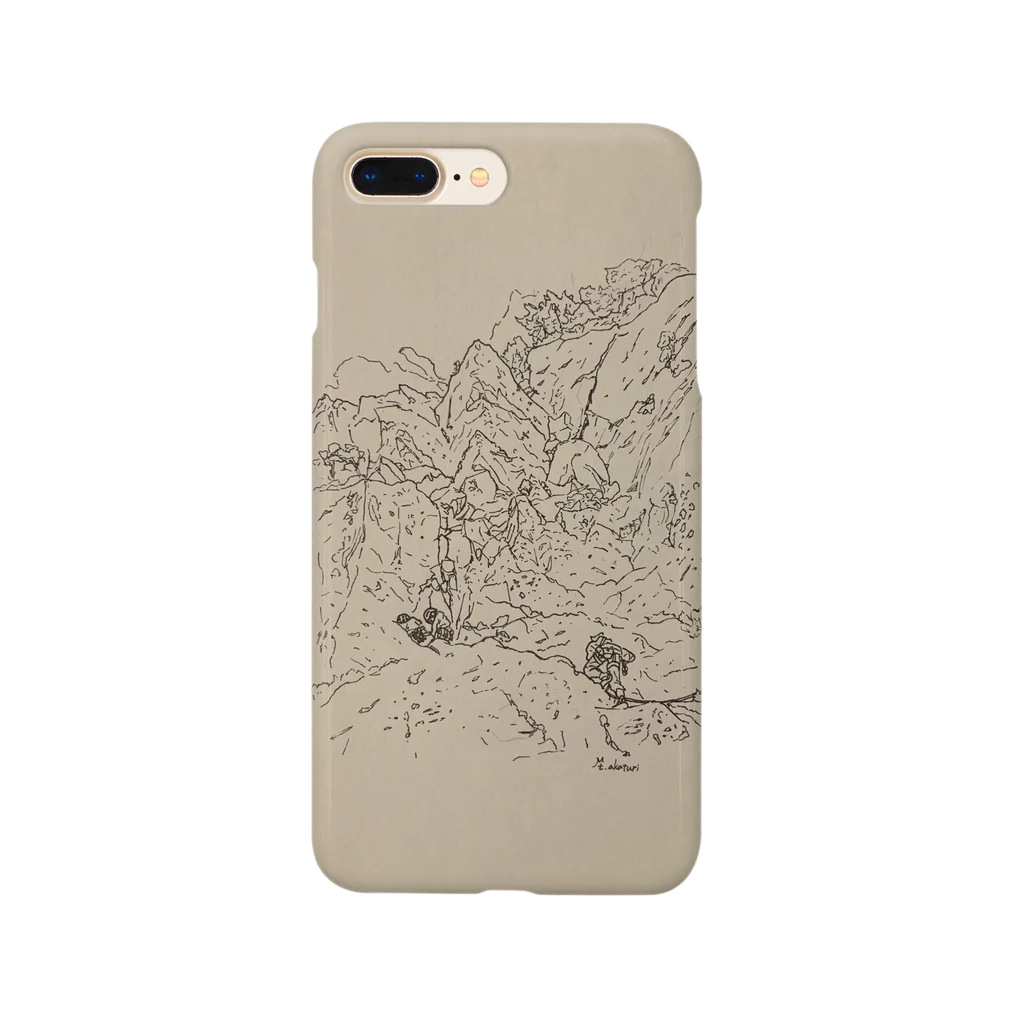 寝魚のClimb in Mitutouge　miniver. Smartphone Case