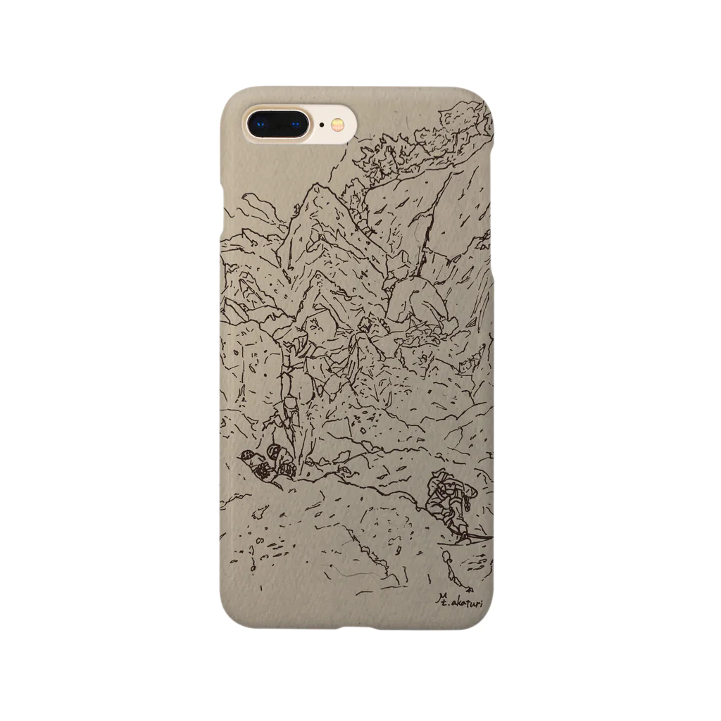 寝魚のClimb in Mitutouge Smartphone Case