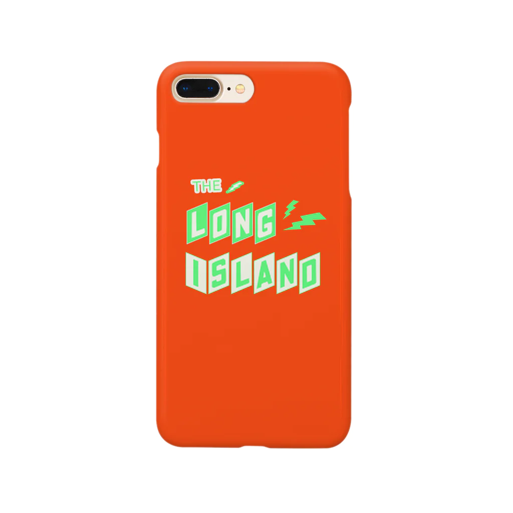 ザ ロングアイランド アパレルの平行四辺形デザイン　オレンジ　ケース Smartphone Case