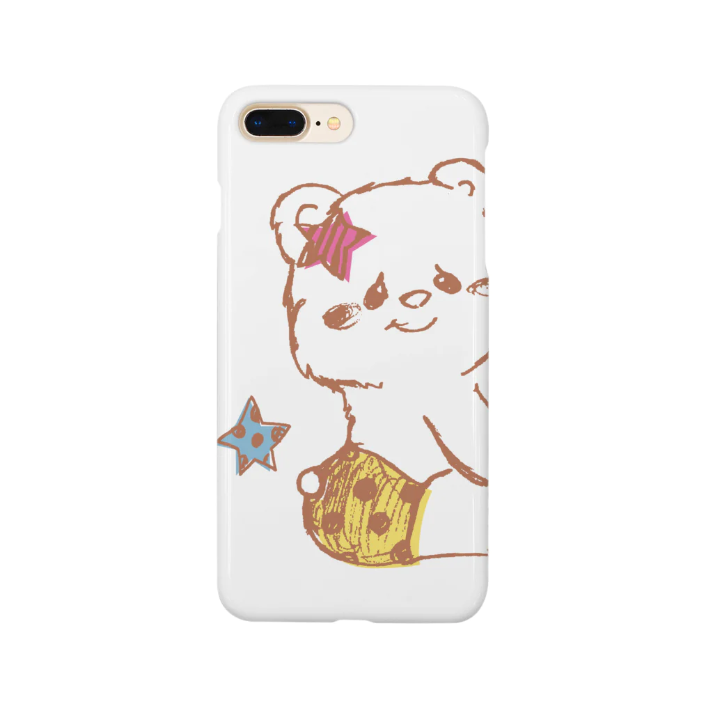 Te//e designのBabyクマちゃん スマホケース