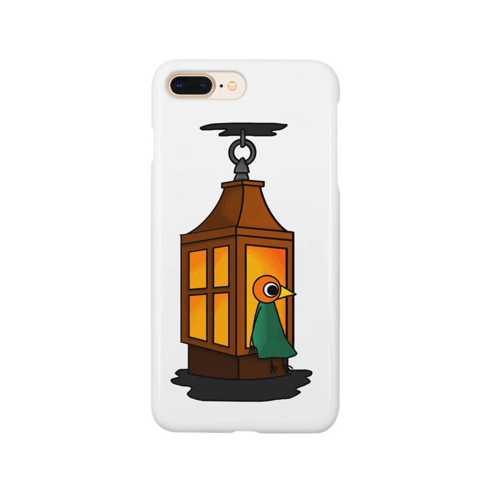 トリさんの休日のランタンなトリさん Smartphone Case