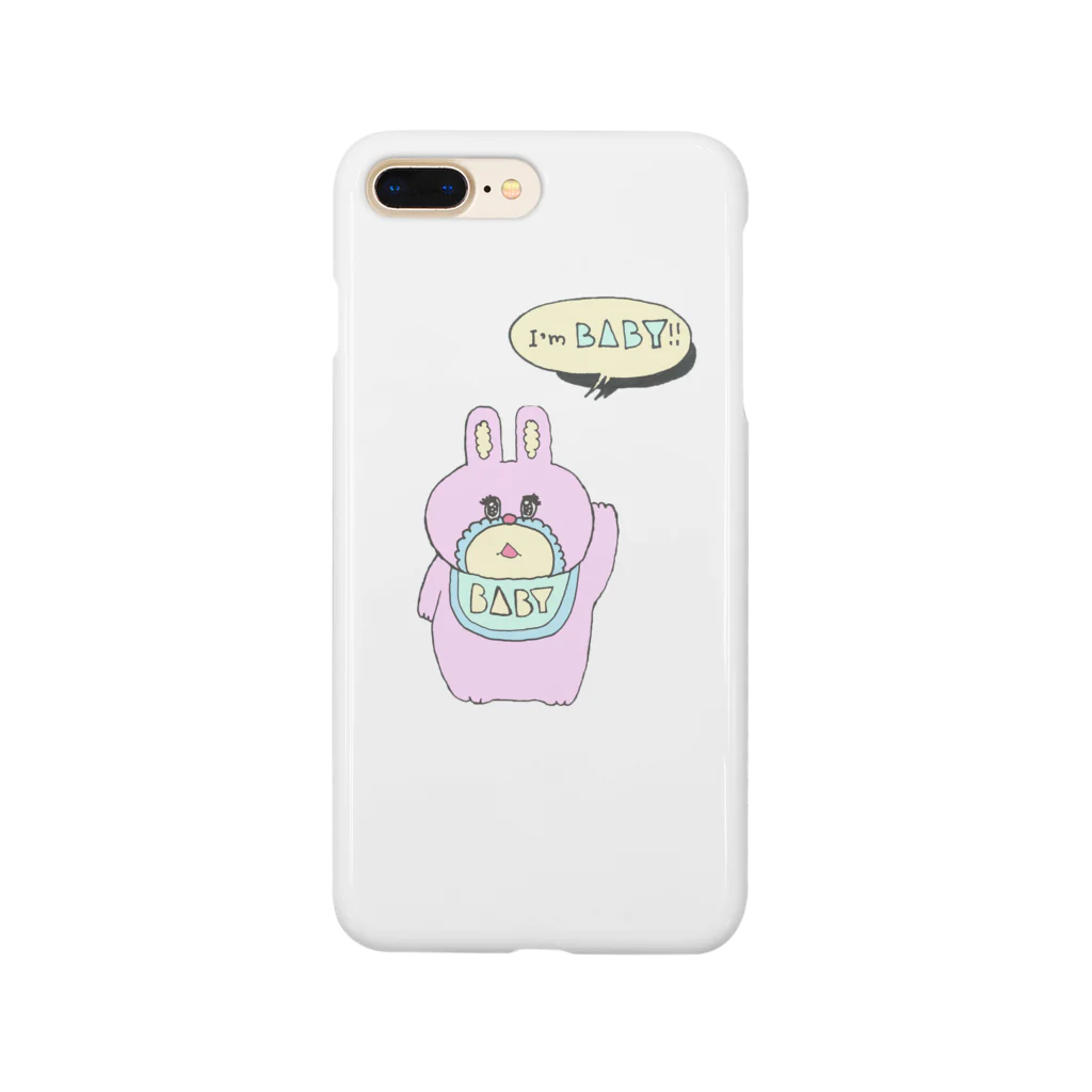 【Yuwiiの店】ゆぅぅぃーのうさBABY Smartphone Case