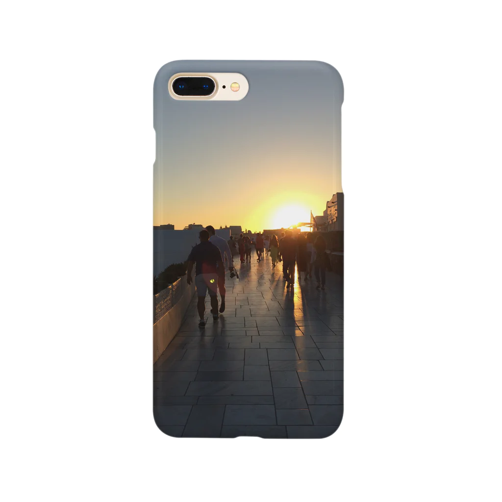 Takaminのサントリーニの夕陽 Smartphone Case