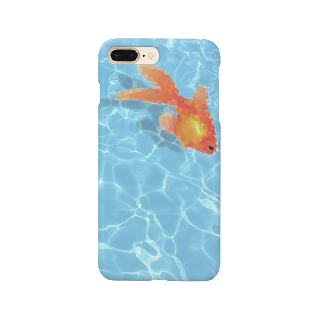 SHOP 318のカクカク金魚 Smartphone Case