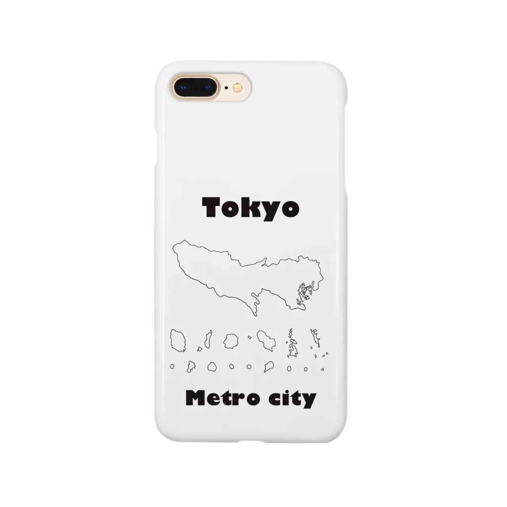 MorrissのTokyo Metro City スマホケース