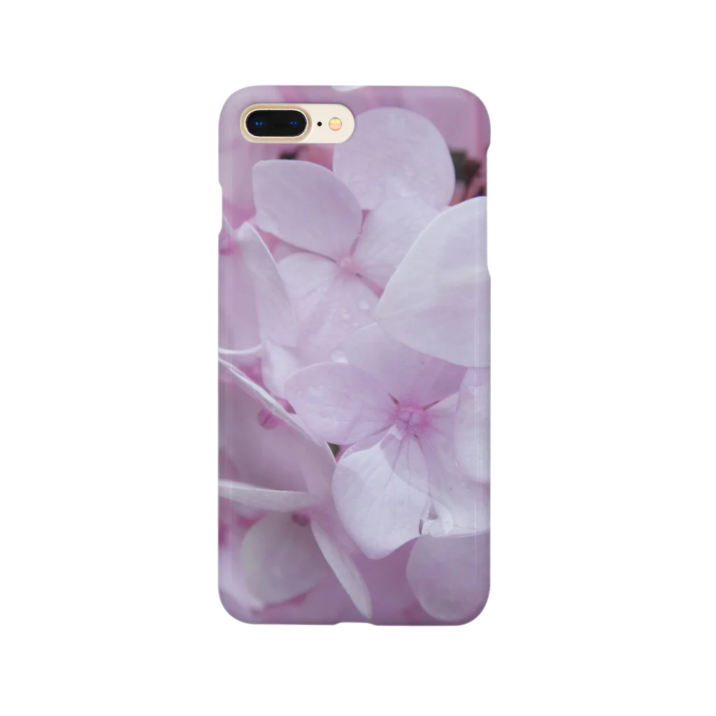 写真屋とーかのピンクの紫陽花。 Smartphone Case