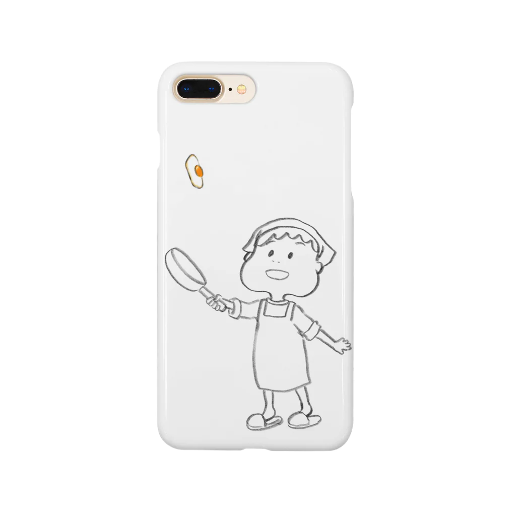 ふるやまなの目玉焼きを放りなげるこうくん Smartphone Case