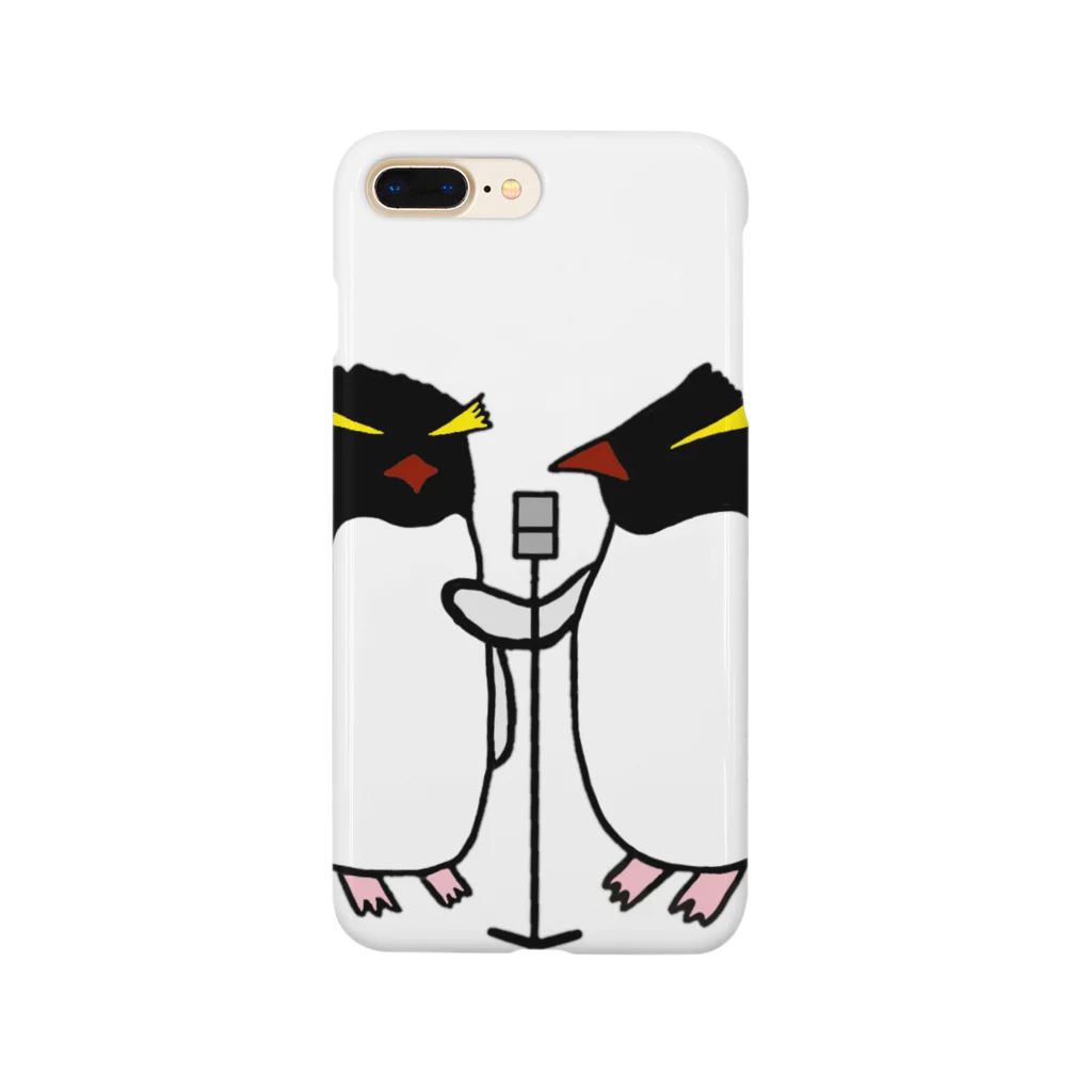 ハマジ ペンギン雑貨の漫才ペンギン(イワトビ) Smartphone Case