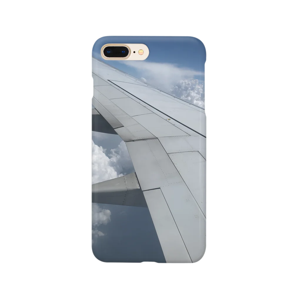 日本風景と自然風景の空の上 Smartphone Case