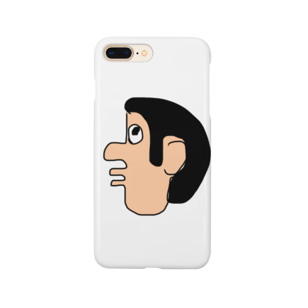 パンのくるまの横顔くん① Smartphone Case