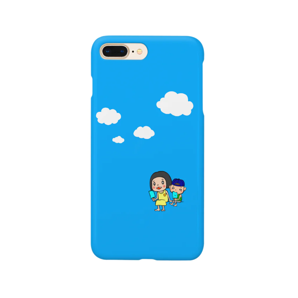 さこまさのお店の青い空！ Smartphone Case