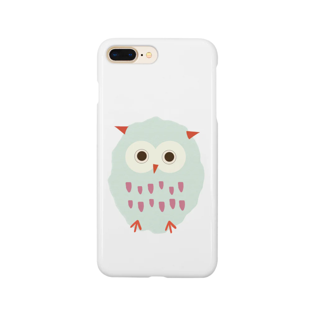 nunuchanの北欧風フクロウ Smartphone Case