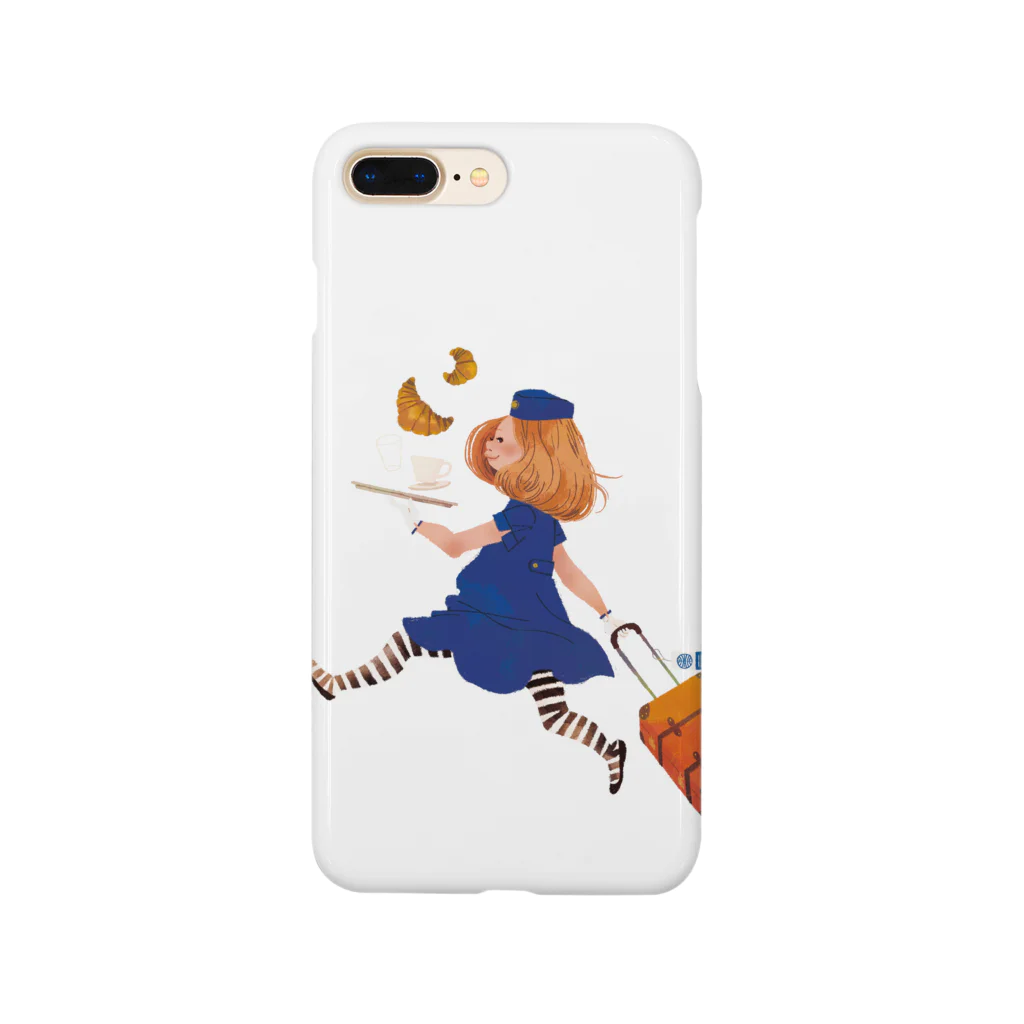 吉岡ゆうこ　オンラインショップのエアラインガール Smartphone Case