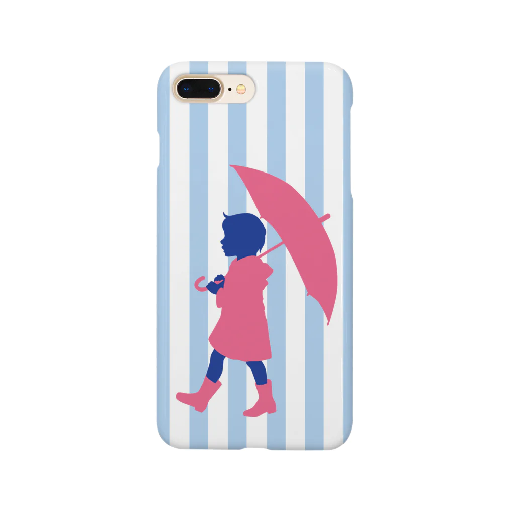 まゆかわの雨のお散歩 Smartphone Case