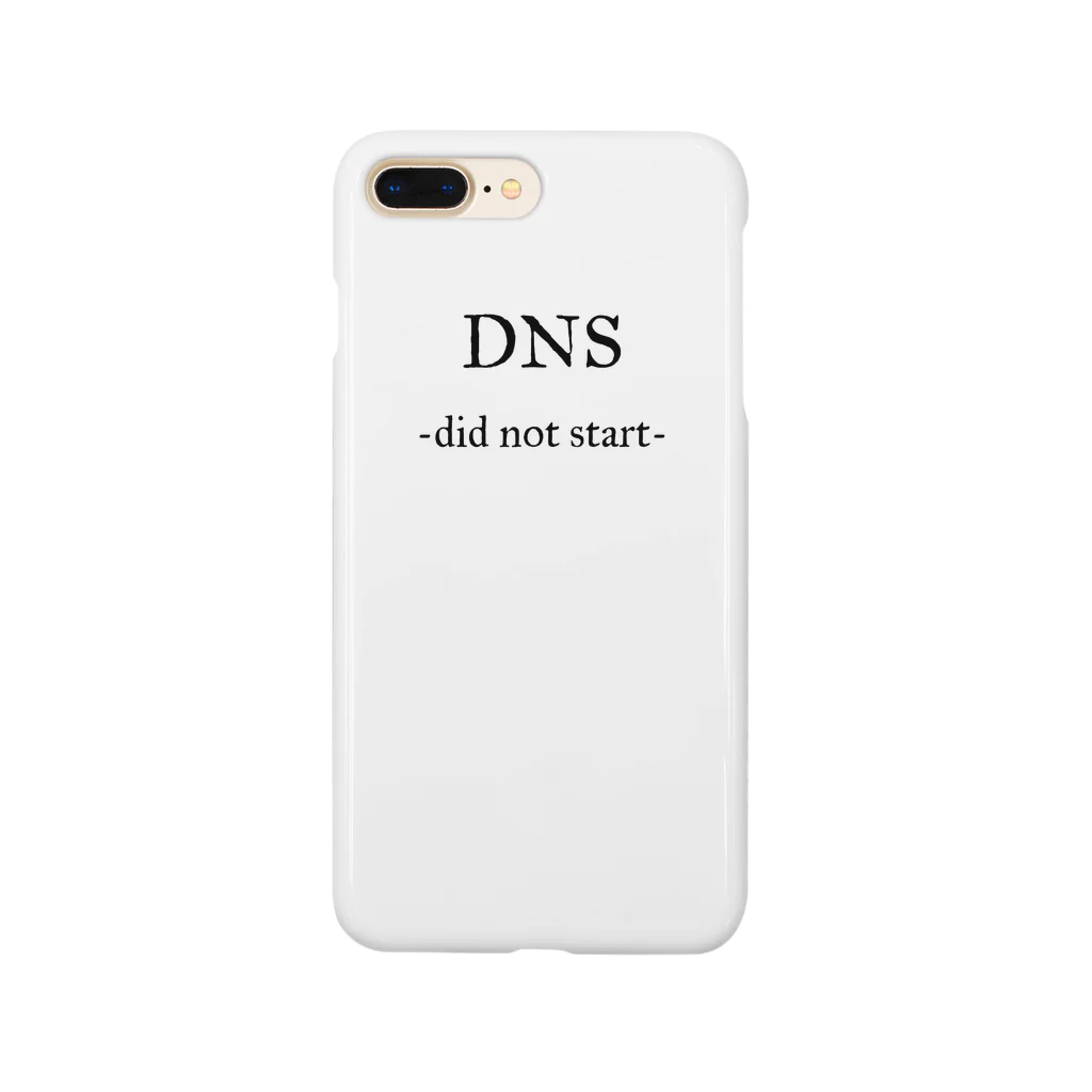 ランニング好きのお店　ランニング、マラソン向けのTシャツ、グッズのDNS 棄権 Smartphone Case