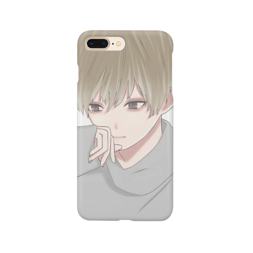 white_izの男の子A Smartphone Case