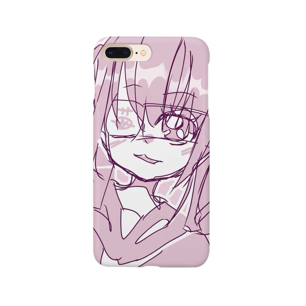 シン・オカダ(shinoka)の病みかわ苺ぴんくちゃん Smartphone Case