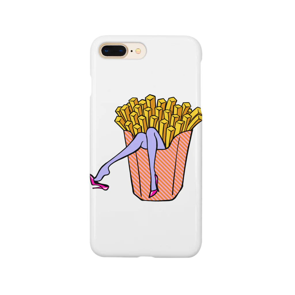 Mieko_Kawasakiの誘惑の🍟フライドポテト　 Smartphone Case