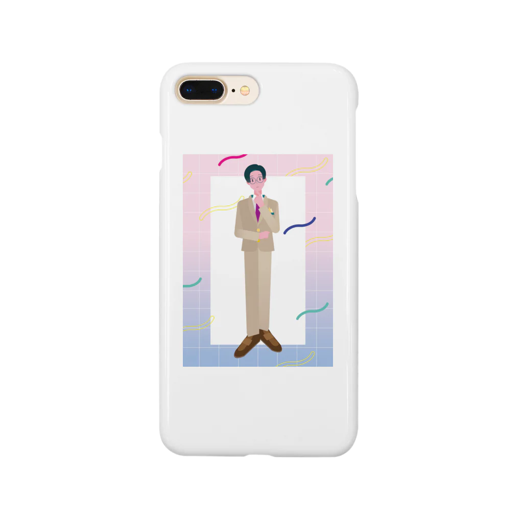 しゃけちゃん本舗のスーツ男子 Smartphone Case