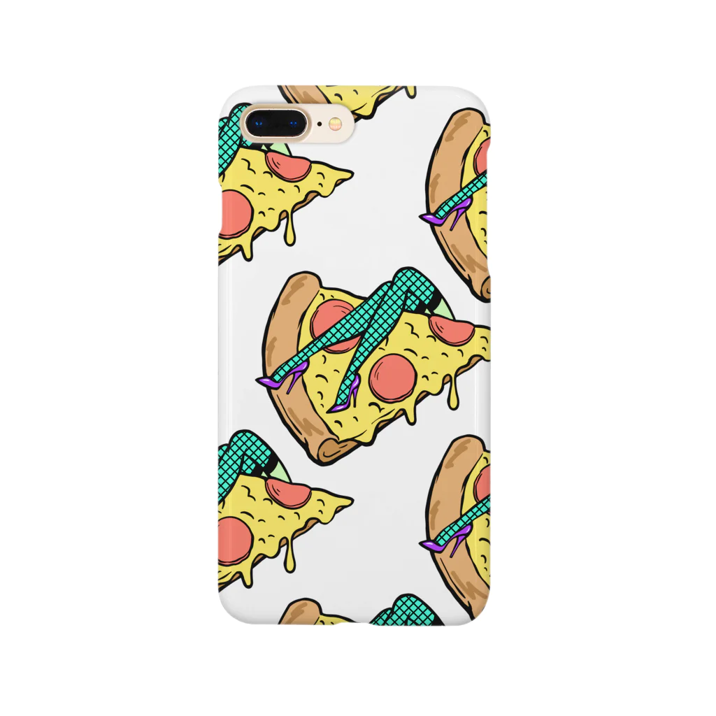 Mieko_Kawasakiの欲望のピザ🍕　GUILTY PLEASURE PIZZA AO TRANSPARENCY Smartphone Case