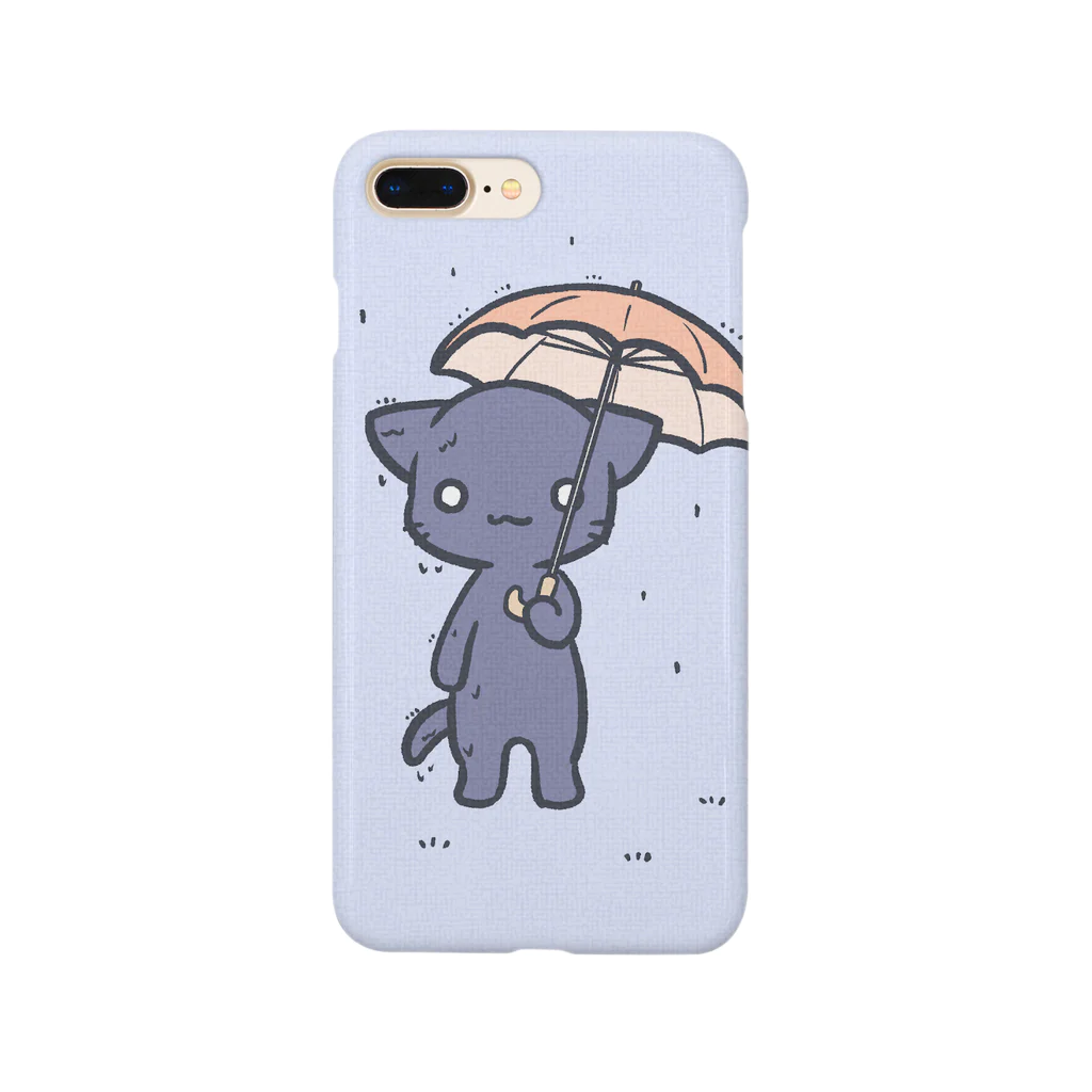 くろやぎのにゃんこ店のずぶぬれにゃんこ Smartphone Case