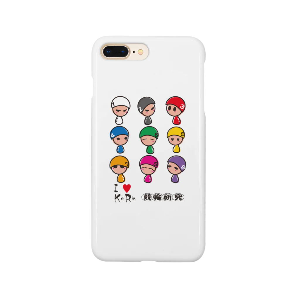 競輪研究の競輪研究公式アイテムです。 Smartphone Case