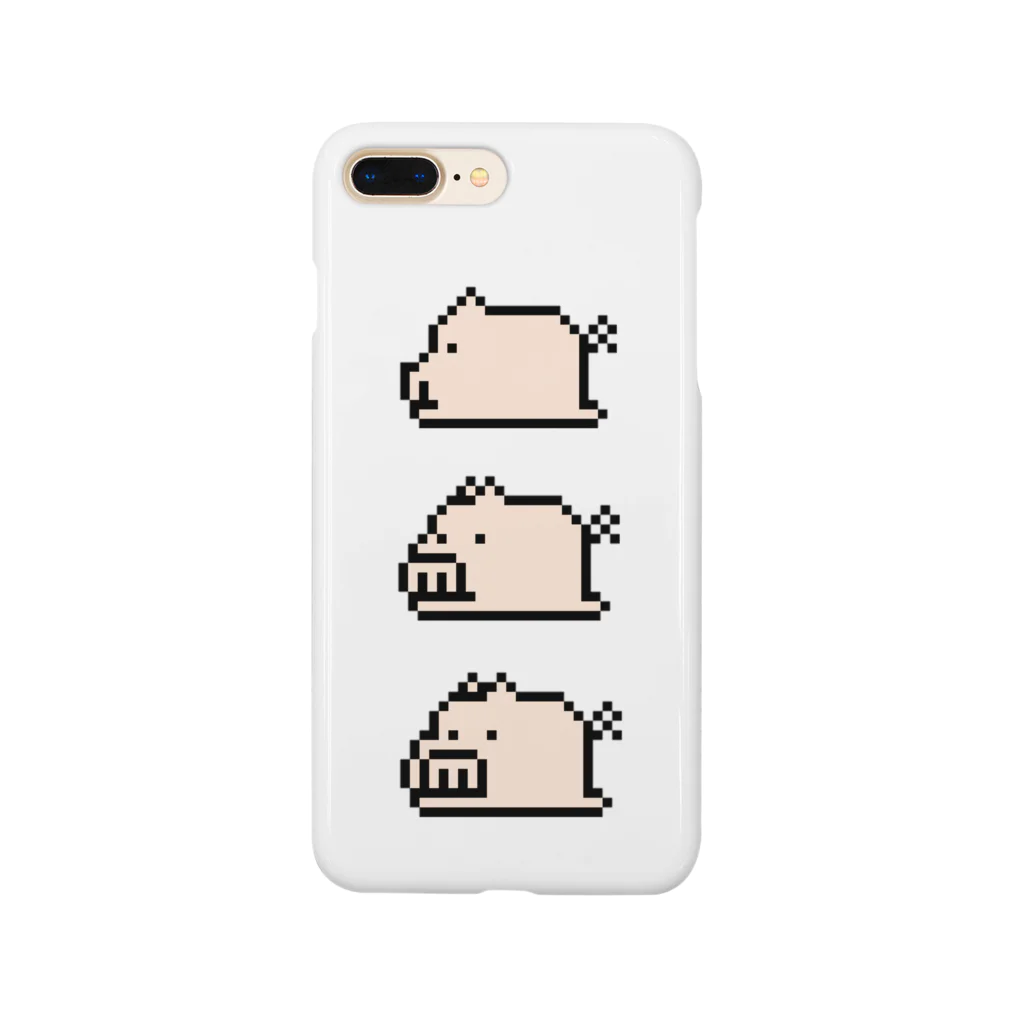 ぶたちゃんのふりむきぶた Smartphone Case