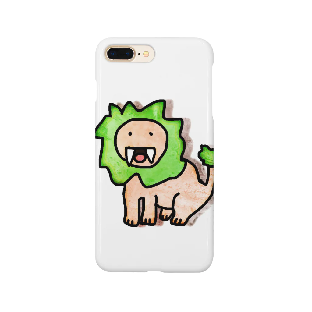 POGSのライオンくん（草食系） Smartphone Case