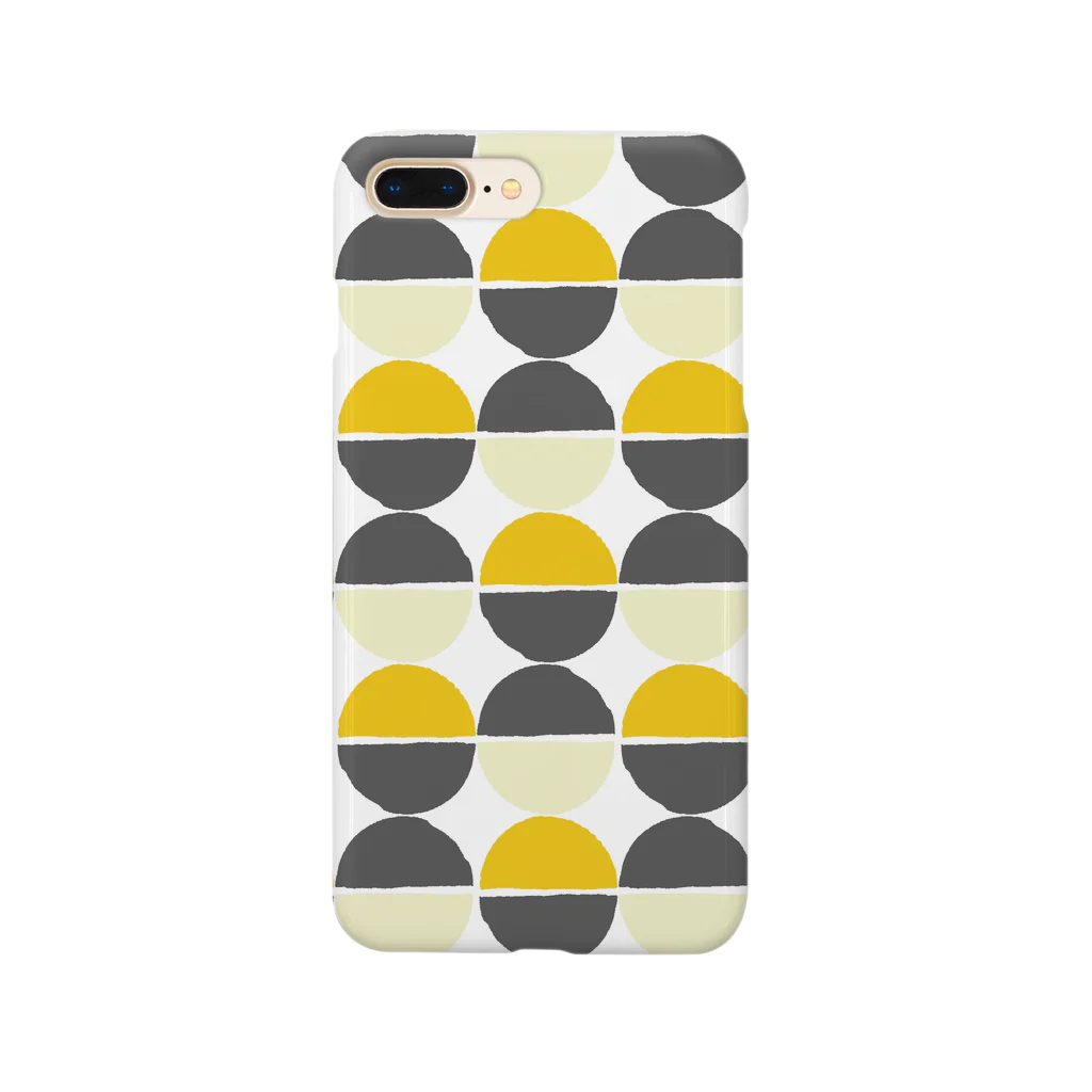 PIRIRITOのビビッドサークル~yellow ver. Smartphone Case