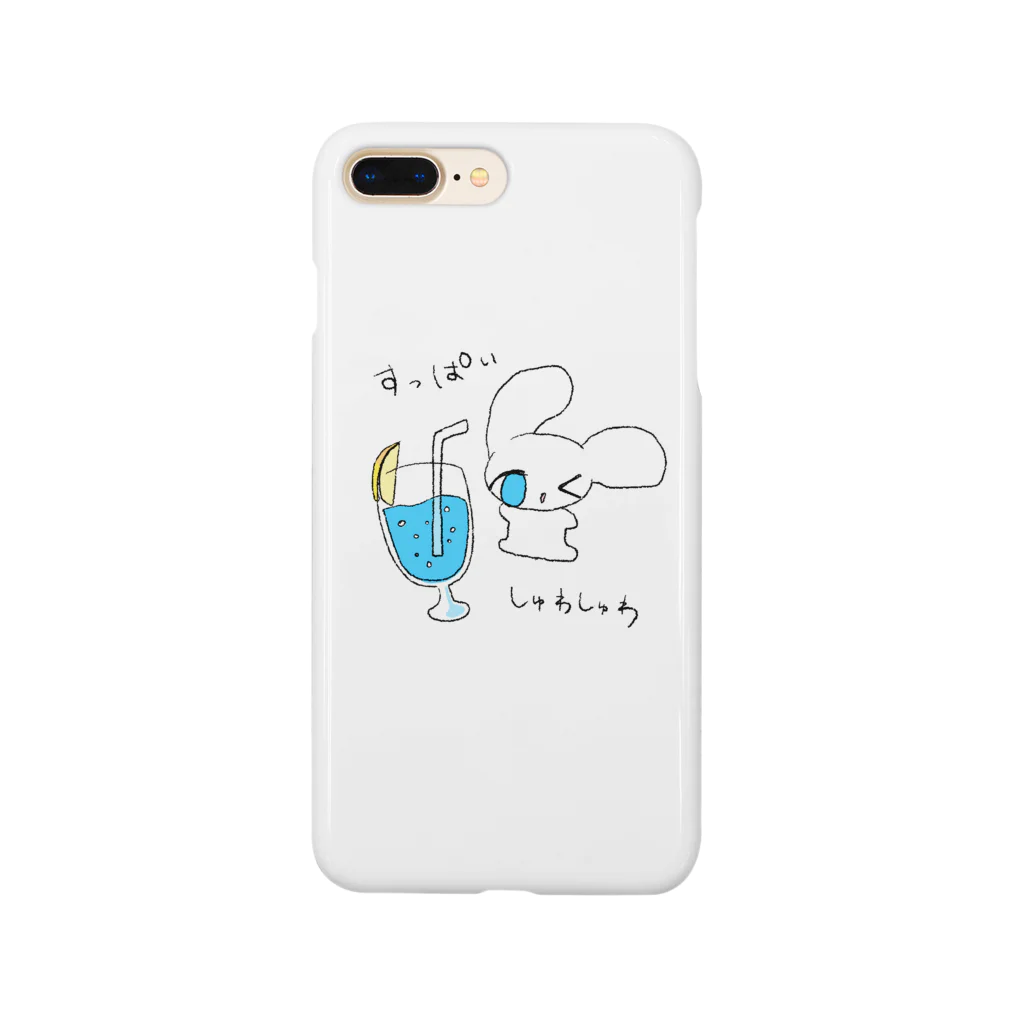 猫と睡眠薬のブルーレモネード Smartphone Case