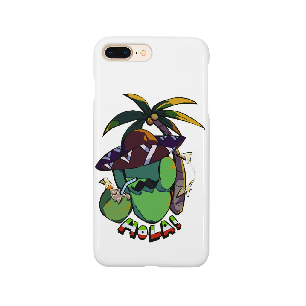 Mr.Perez’s RoomのCoco&Palms サボテンペレス🌵 スマホケース