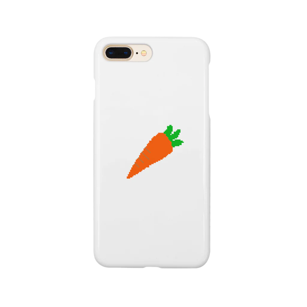 琉璃色クリエイトのでっかいドットにんじん Smartphone Case