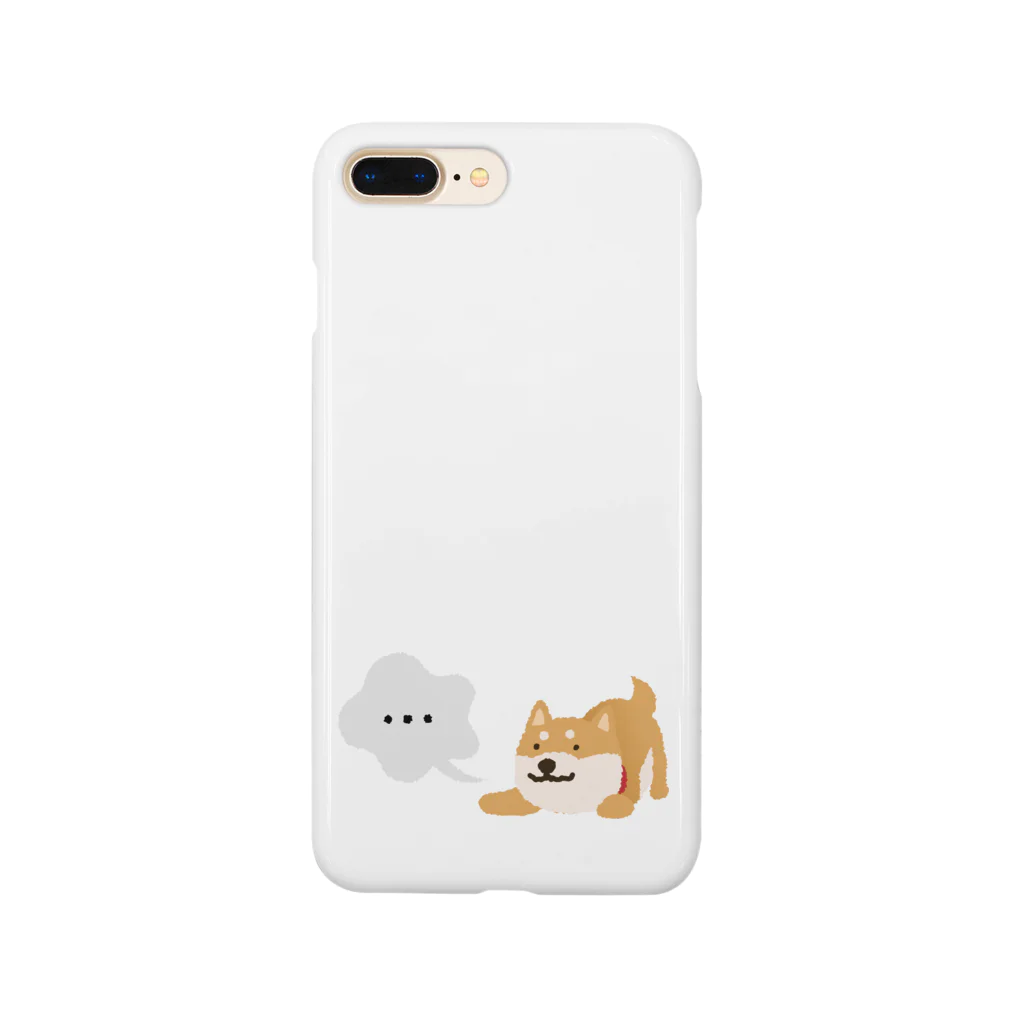 semioticaのむむむ柴犬（・・・） Smartphone Case