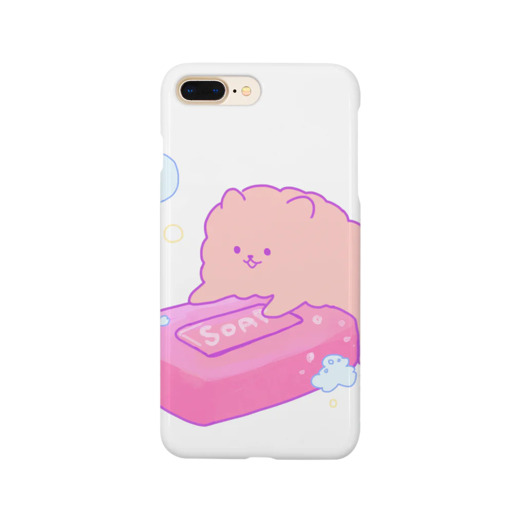 aqua domeのポメとせっけん Smartphone Case