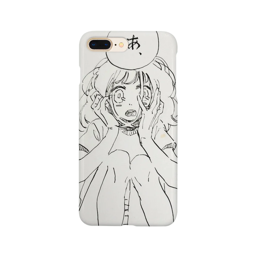 munimuの「あ、」 Smartphone Case