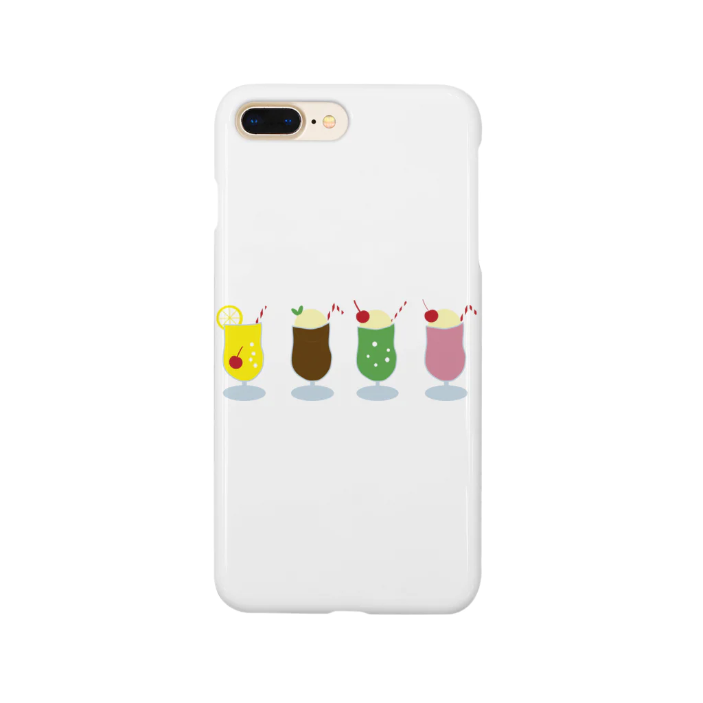 Panda factoryの飲み物とおやつ Smartphone Case