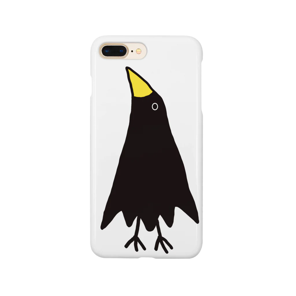 のらぬこさんのパラソル バード Smartphone Case