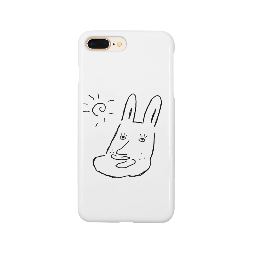 イラストレーター トツカケイスケの心ないウサギさん 3 Smartphone Case