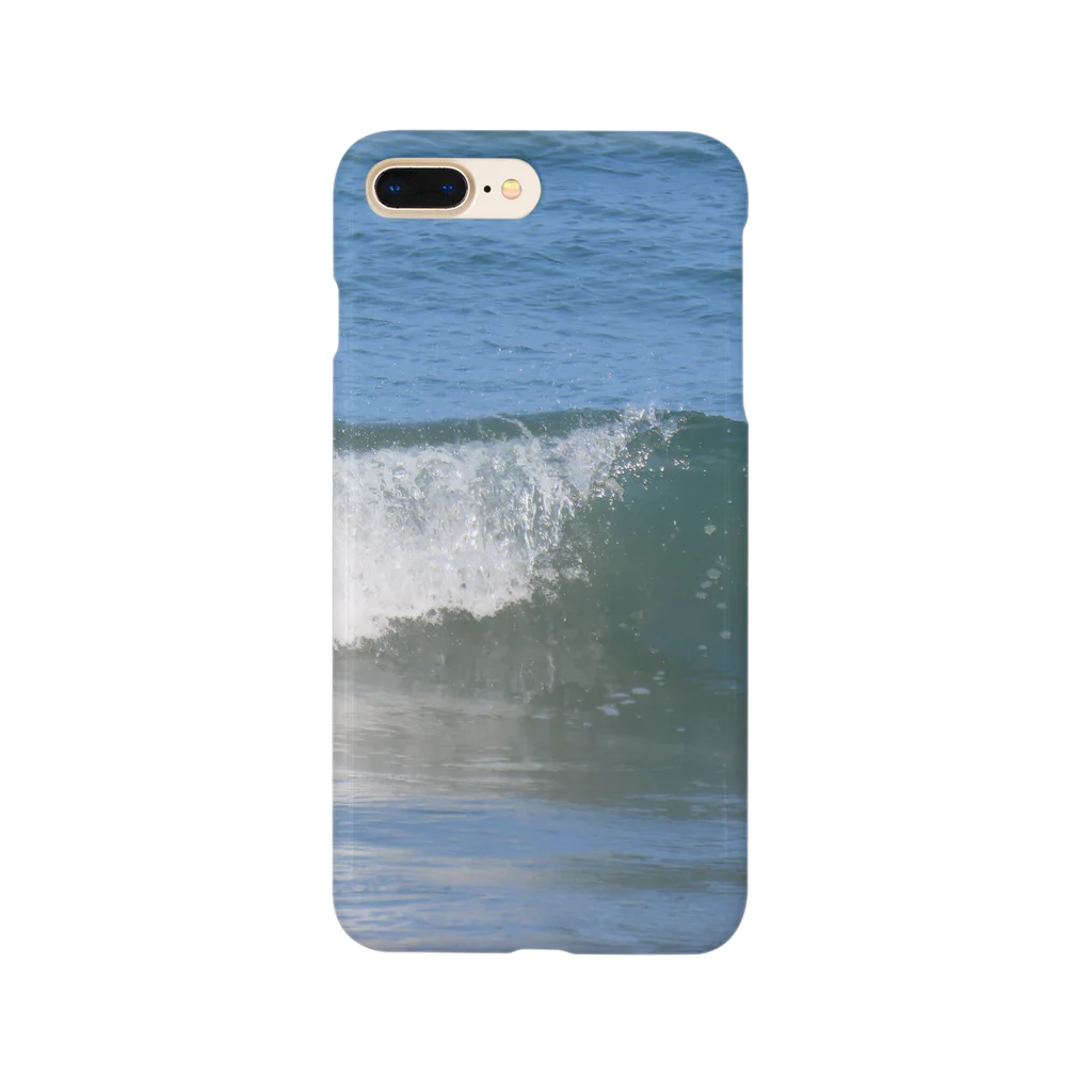 でおきしりぼ子の実験室のWhen the wave breaks..., Smartphone Case